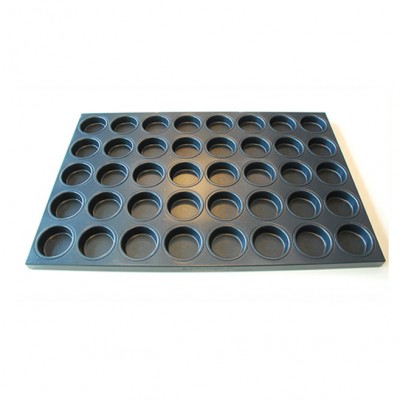 Indents Silicone Coating cup cake Mould